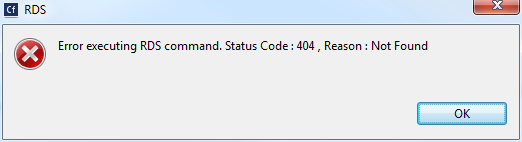 Error executing RDS command.png